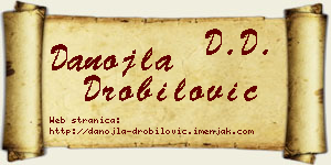 Danojla Drobilović vizit kartica